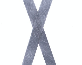 Deeper Grey 160 Seam Binding 2.0 Rayon Ribbon - NEW Version of Hug Snug Seam Binding! 1/2" x 100 Yards