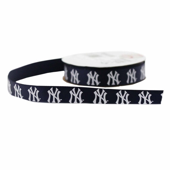 5 Yard of New York Yankees Grosgrain Ribbon-7//8 inch
