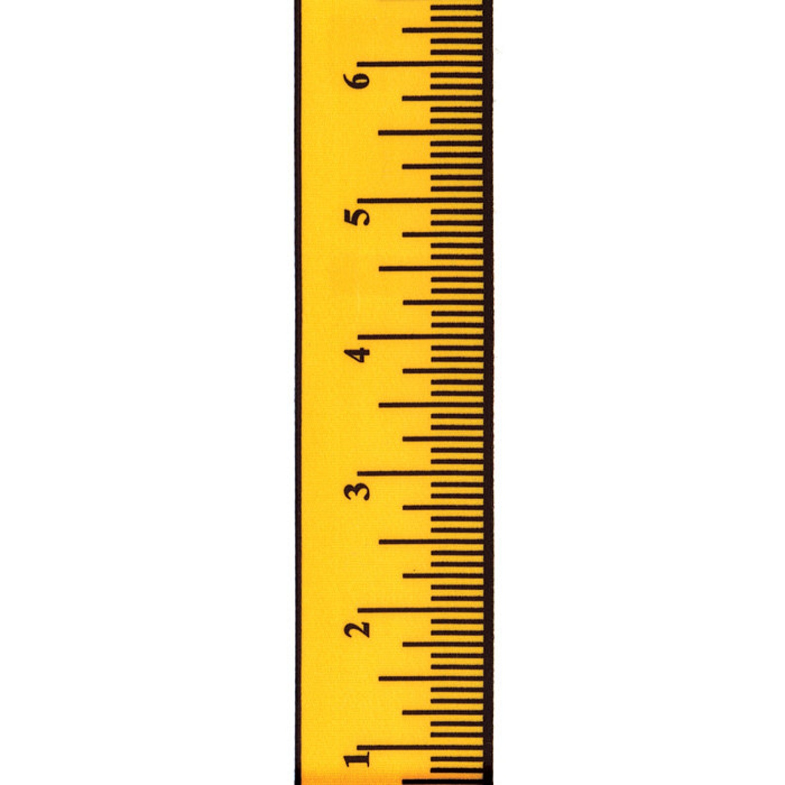 5/8 Measure up Ruler Ribbon Yellow / Black Back to Etsy