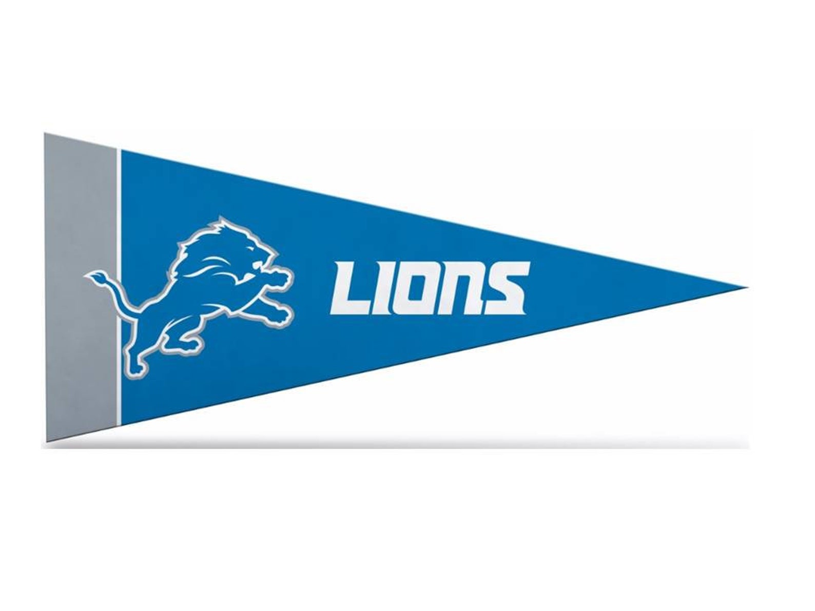 Detroit Lions NFL Mini Pennants 4 X 9 Licensed by Etsy