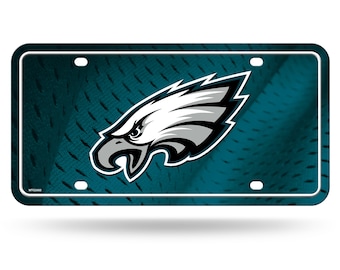 Philadelphia Sport Teams Combined Logo Novelty License Plate Decorative  Vanity Grey Aluminum car tag