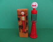 Avon botttle Red Remember When Gas Pump with box 1976