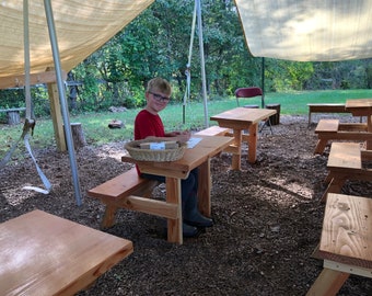 5 Outside Desks for Grade Schoolers