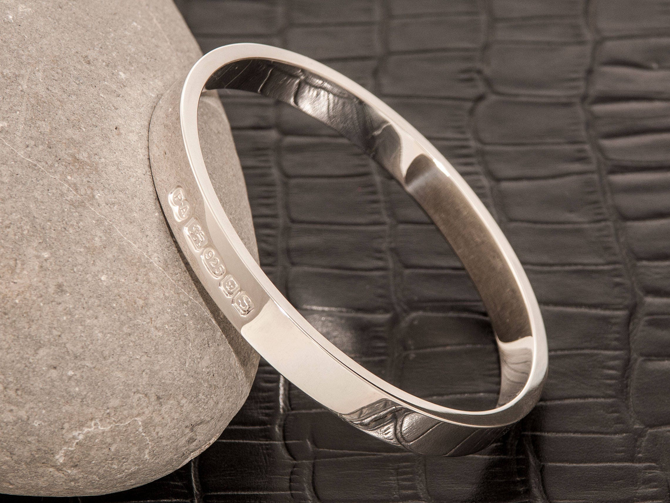 アクセサリー Rust MADE IN ENGLAND 2 Hall Mark Bangle RUST made in england – Hallmarks Bangle – 】 – JAMES