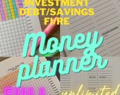 The Joy Now Money Planner | budget tracker | expense tracker | investment tracker | goal tracker | fire tracker