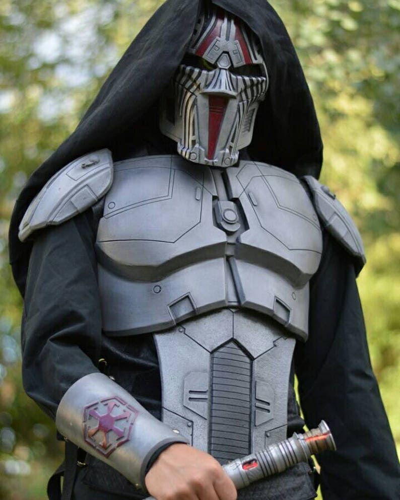 Sith Jedi Mandalorian Armor Chest Piece Star Wars Cosplay Etsy UK