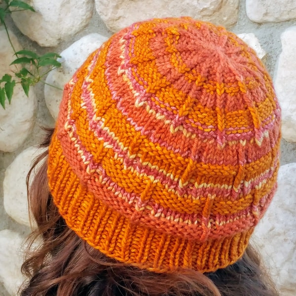 Bryce Canyon National Park Beanie Knitting Pattern