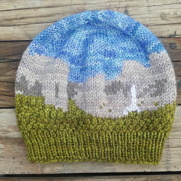 Yosemite National Park Beanie Knitting Pattern