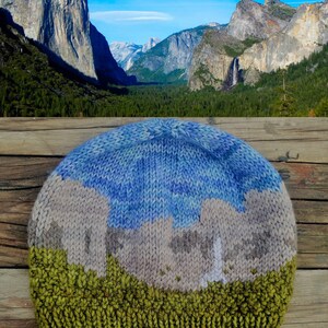 Yosemite National Park Beanie Knitting Pattern image 4