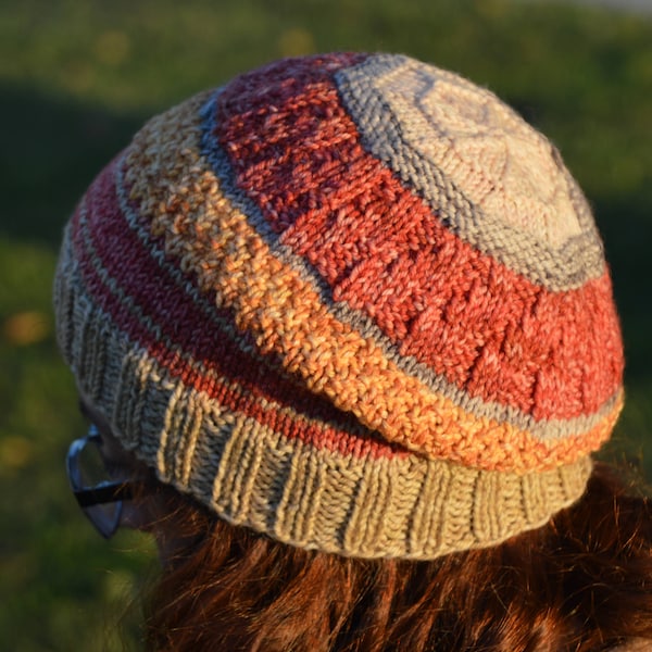 Grand Canyon National Park Beanie Knitting Pattern