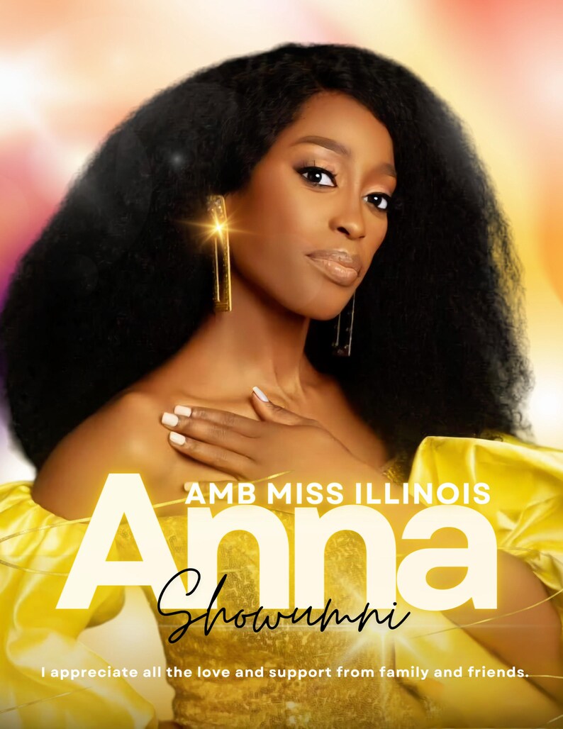 Pageant Autograph Card (digital Only) - Etsy