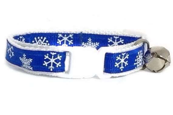 snowflake cat collar