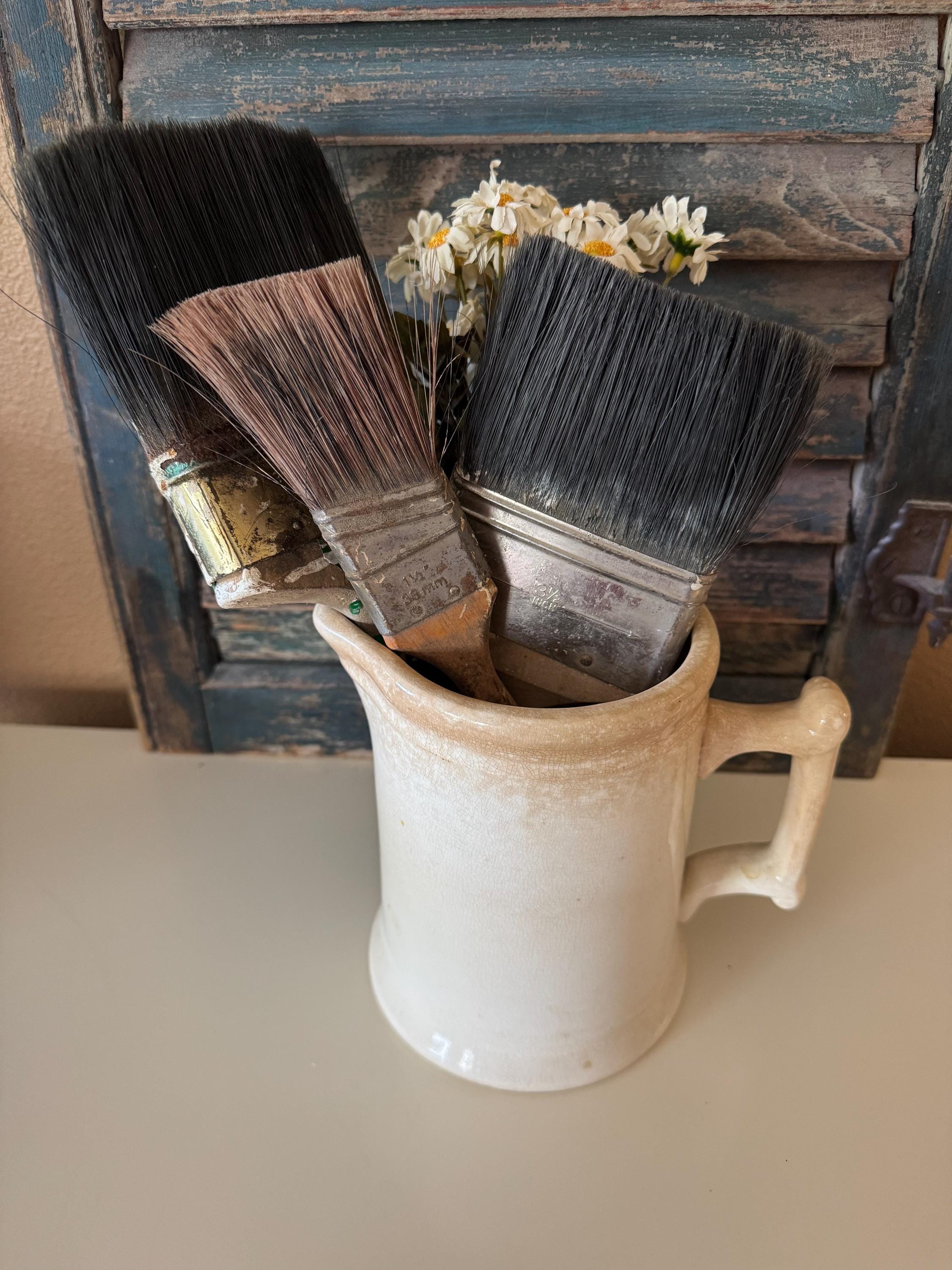 3 Old Paintbrushes