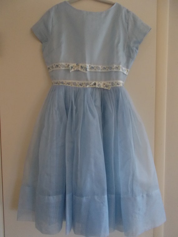 Vintage 60's Young Girls Party Dress/Easter Dress 