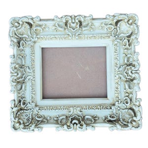 8.5x11 Champagne Baroque Picture Frame: Vintage French Style image 1