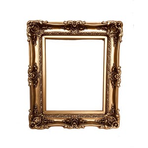 16x20 Vintage Bronze Picture Frame, Decorative French Photo Frame, Home Decor Ornate Wall Mid Century Frames, Painting, Canvas, Artwork