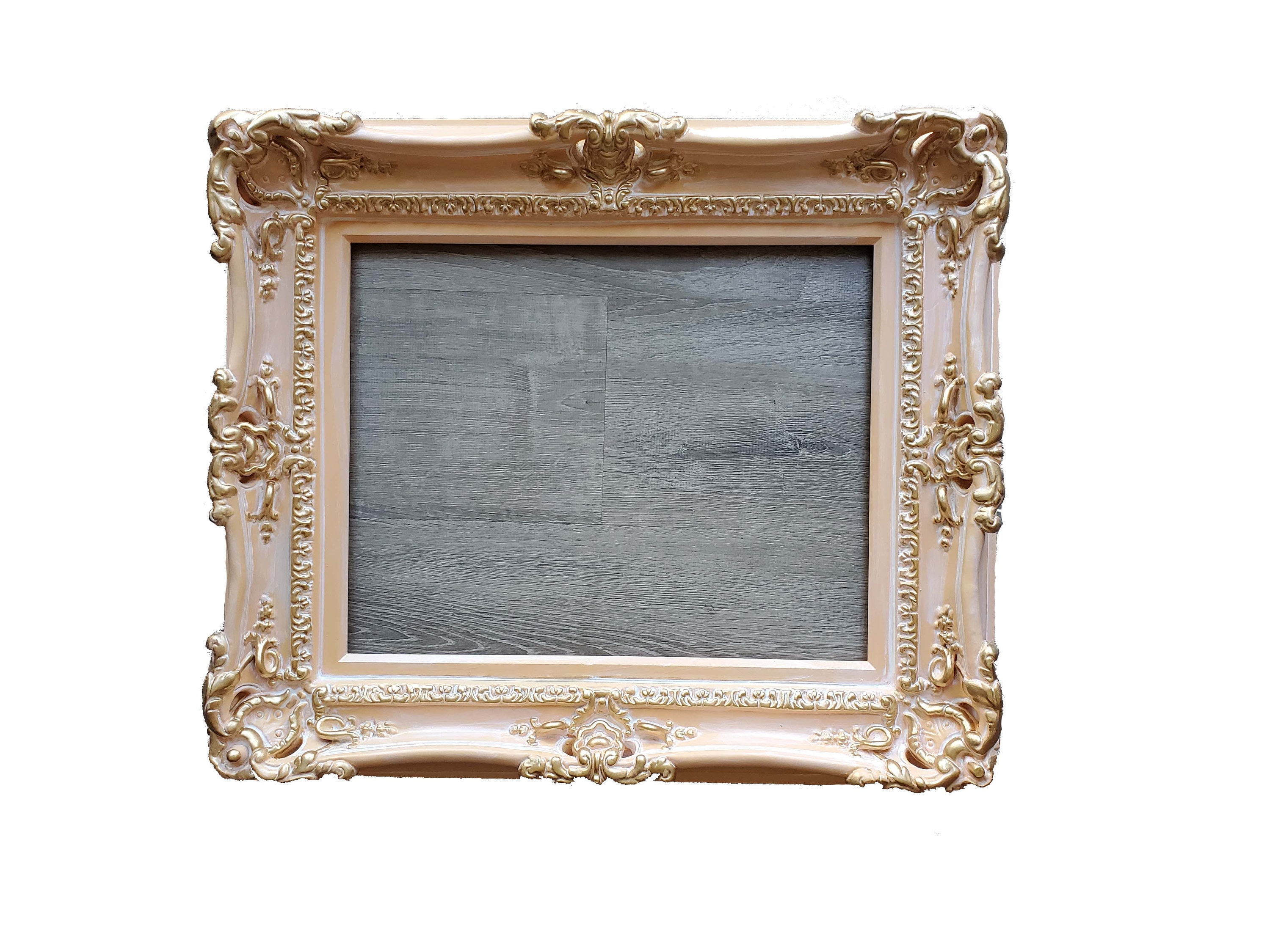16x20 Original Photo Frame, Shabby Ornate Picture Frame, Wall Baroque Mirror, Fancy Frame, Art Frame, Cottage Frame, Classic Frame, Gifts