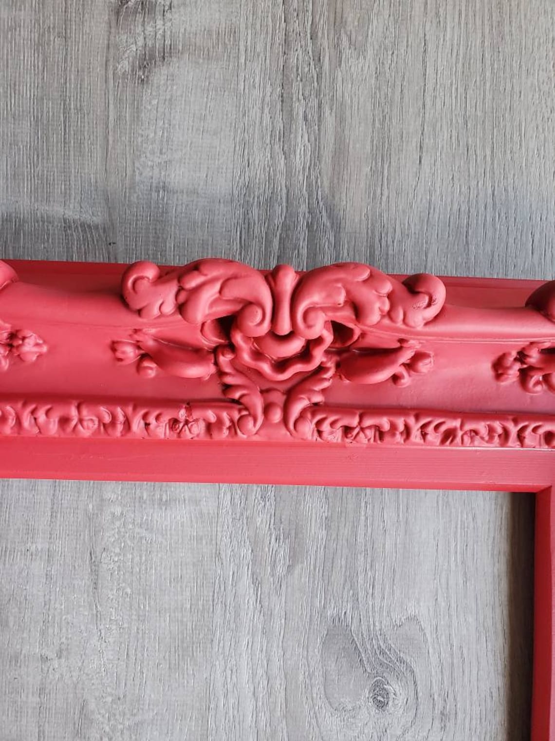 16x20 Rose Picture Frame Ornate Wall Mirror Baroque Ornate Etsy