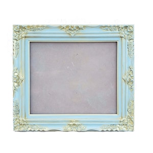 20x24 Distressed Baby Green Photo Frame, Ornate Baroque Fancy Picture Frame, Vintage Frame, Artwork Ideas, Photography, Classic Frame