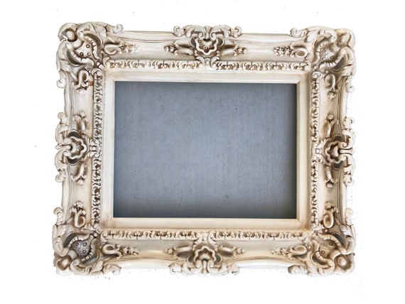 Art Wall frame Small Picture Frames Cottage Chic Frame 8x10 Vintage Frame Style Baroque Picture Frame
