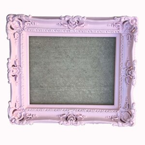 20x24 Baby Pink Baroque Frame: Ornate Wall Picture Frame