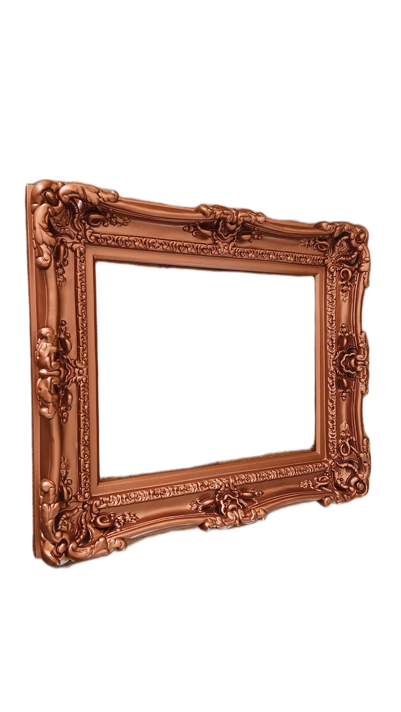 20x24 Copper Ornate Baroque Picture Frame: Victorian Wedding Decor