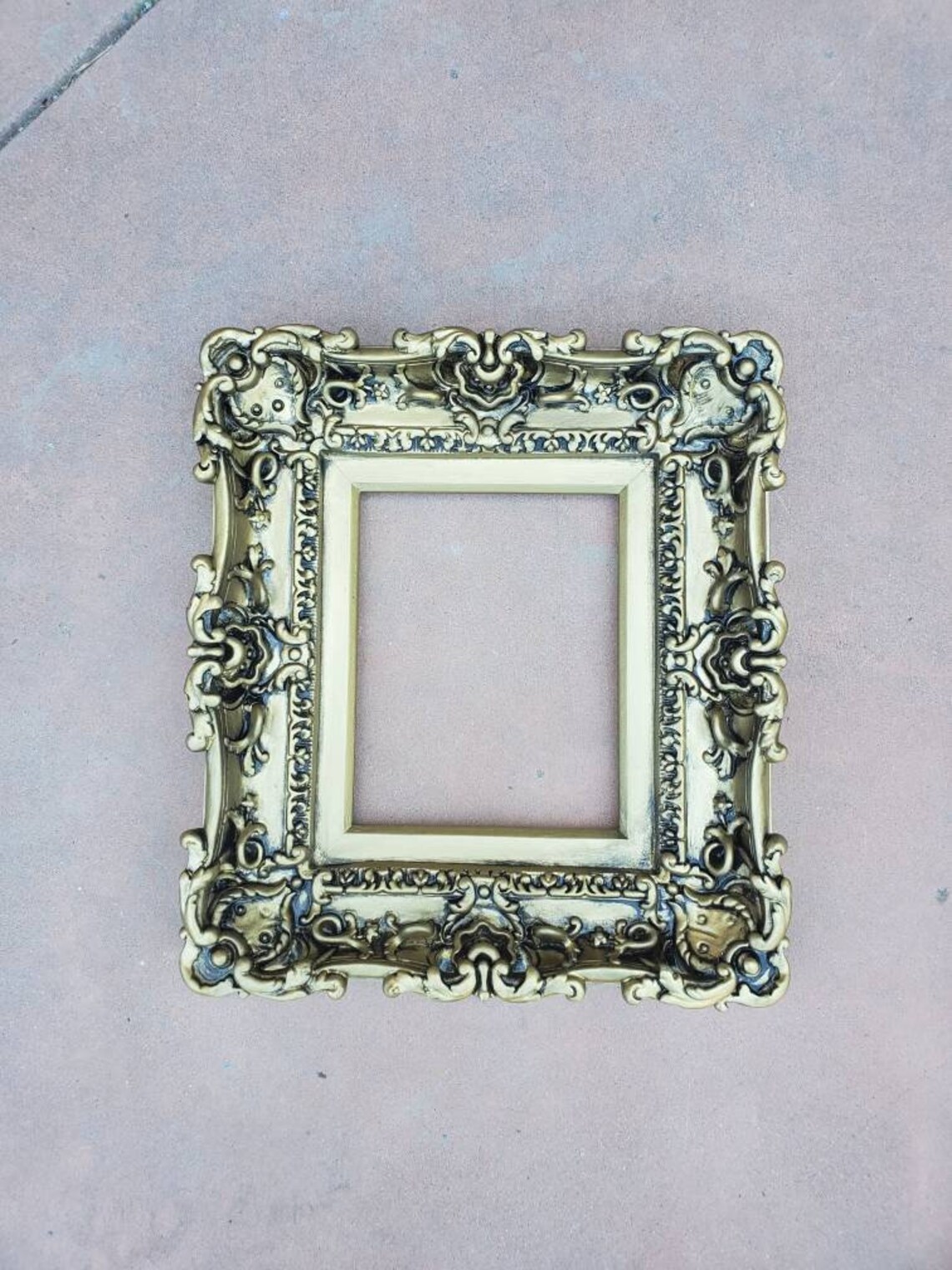 8x10 Vintage Gold Frame Baroque Style Picture Art Frames Etsy