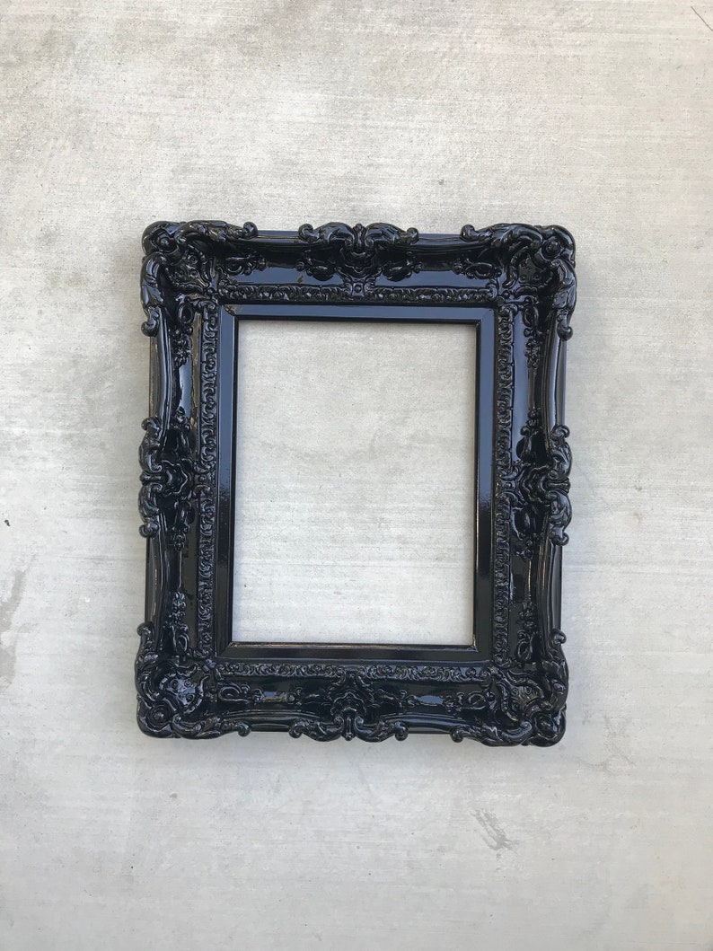 12x16 Black Frame Wall Mirror For Canvas Or Art Paint Large Picture Baroque Frames French Wedding Gift Shabby Chic