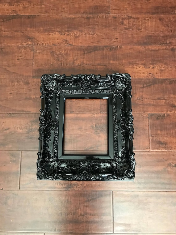 8x10 Black Frame Baroque Frame Wedding Frames Wall Picture