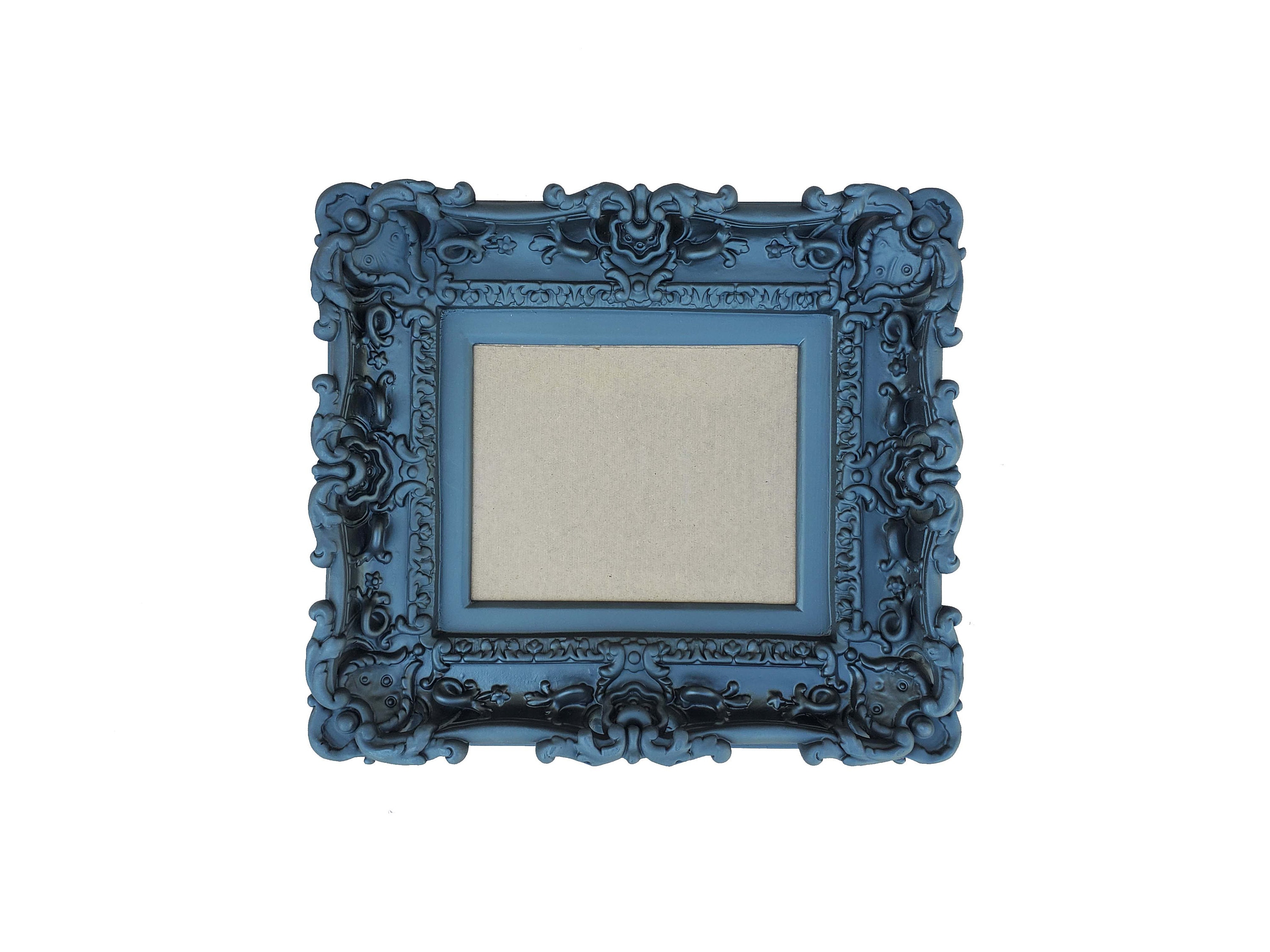 Blue frill frame フォトフレーム ヴィンテージ Blue frill frame フォトフレーム ヴィンテージ Amazon.com