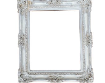 16x20 Vintage Wedding Picture Frame: Ornate Cottage Chic Mirror