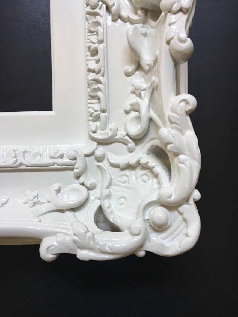 8x10 Shabby Chic Frame Baroque Frame Wedding Frames Picture Etsy