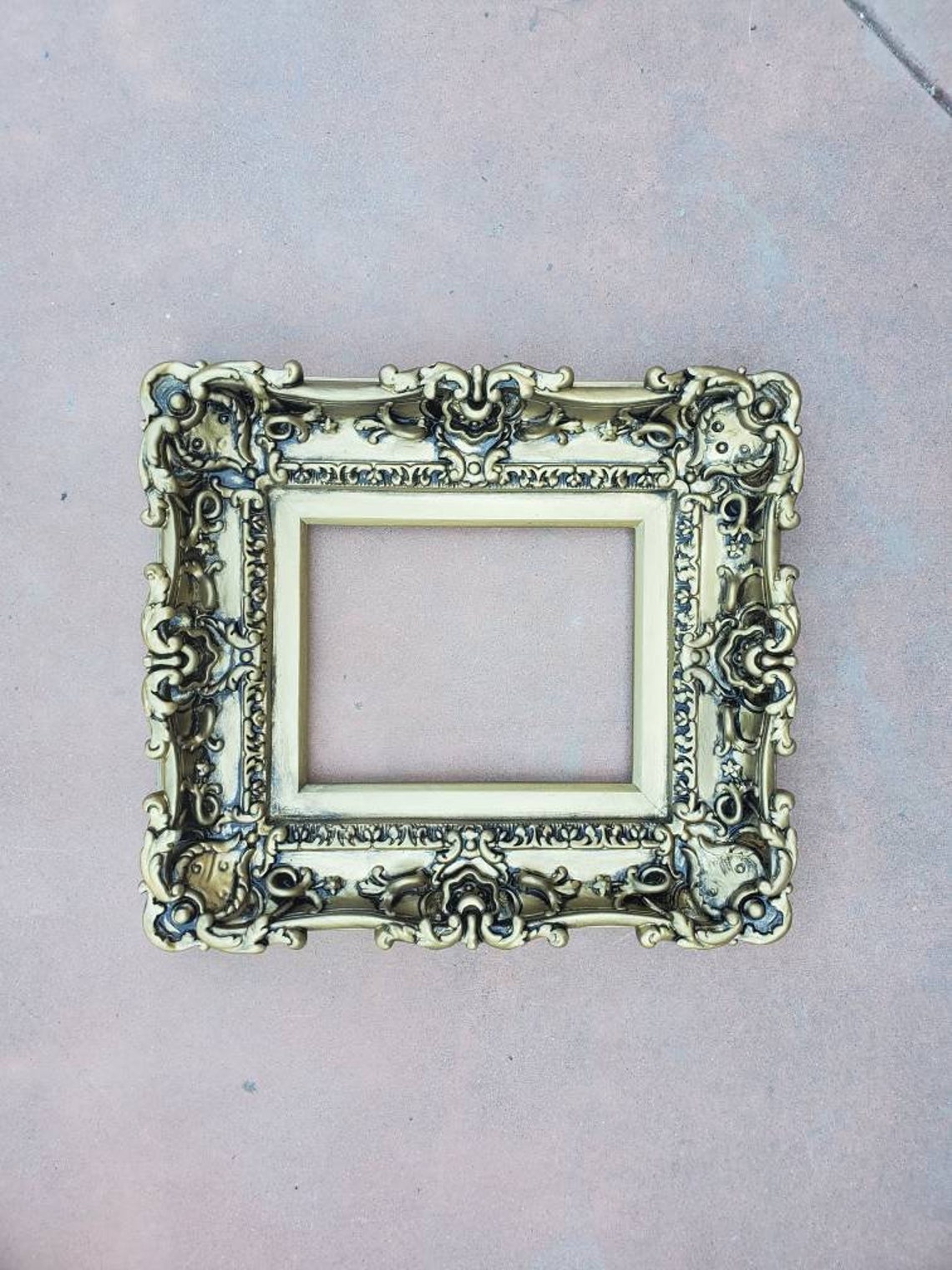 8x10 Vintage Gold Frame Baroque Style Picture Art Frames Etsy