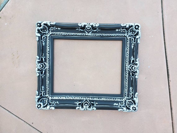 16x20 Large Black Picture Frame, Baroque Photo Frame, Gothic Ornate Wall  Mirror, Wedding Gift, Photography, Painting, Artwork Print Ideas 