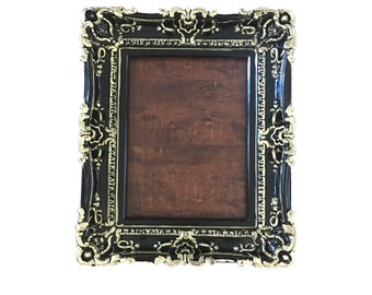 11x14 Black Ornate Picture Frame: Baroque French Style