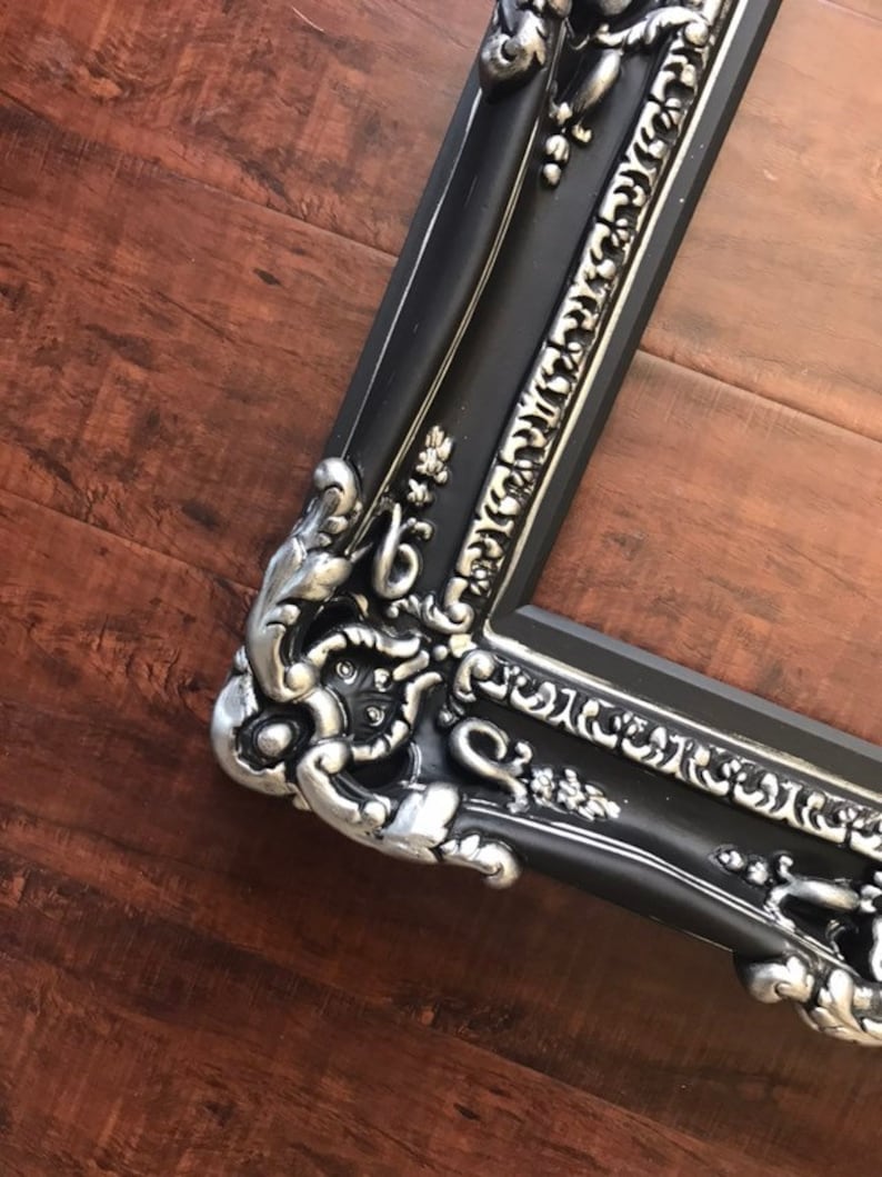 16x20 Large Black Picture Frame Baroque Frames Shabby Chic Etsy