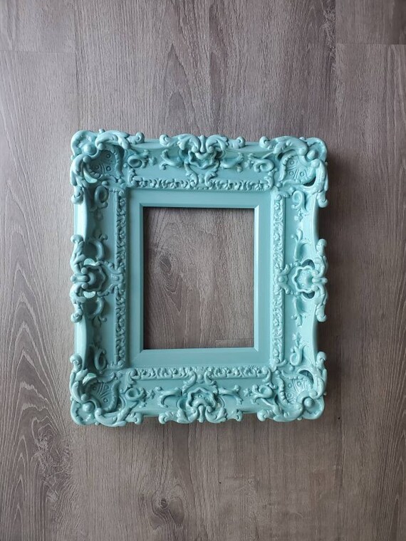 8x10 Vintage Distressed Pink Picture Frame Baroque Ornate Wall
