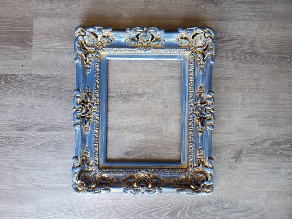 12x16 French Shabby Chic Picture Frame Baroque Distressed Vintage