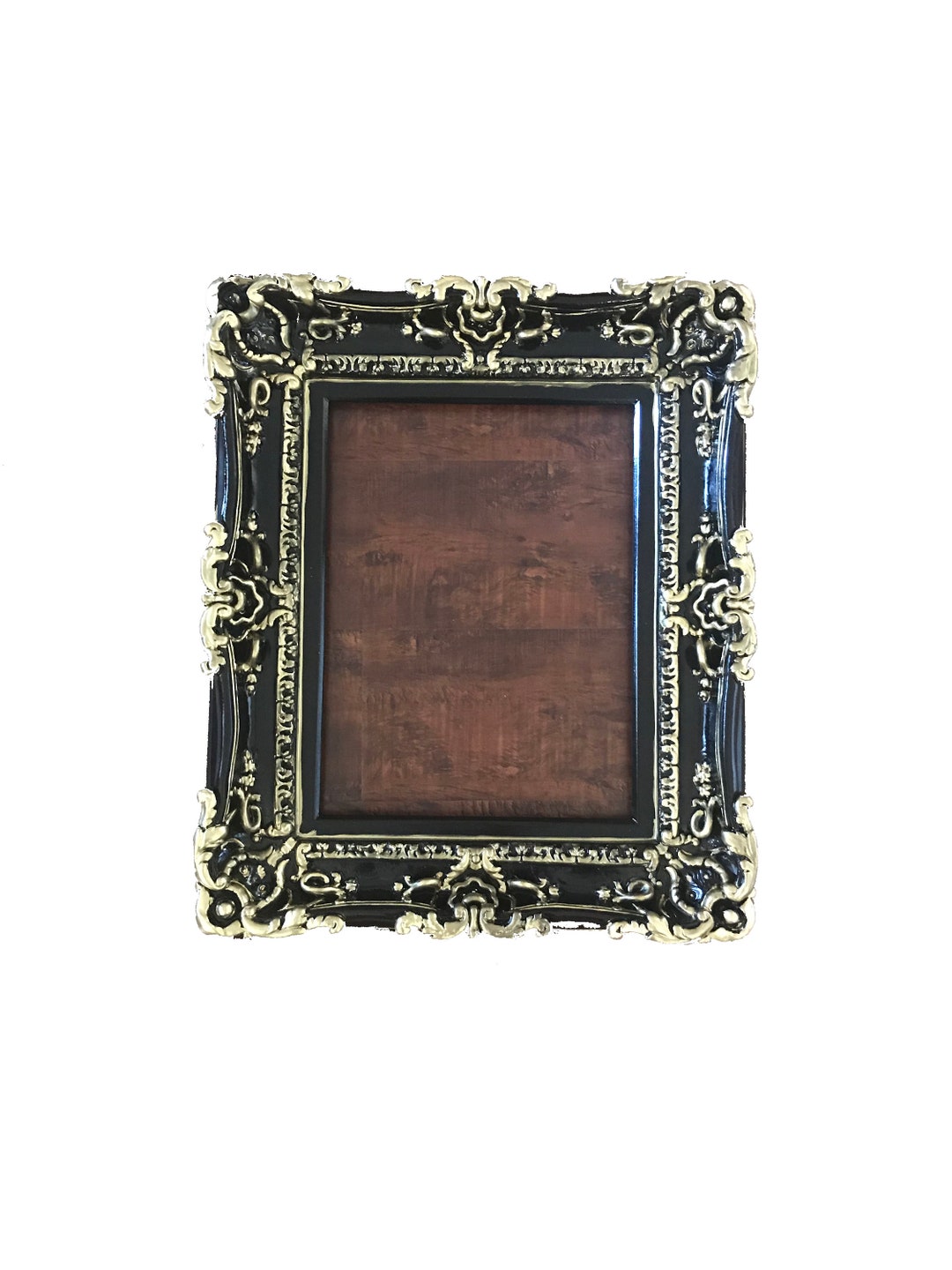 16x20 Large Picture Frame Black Baroque Shabby Chic Frames Etsy