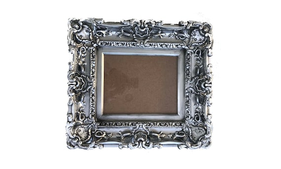 Silver coloured picture frames discount