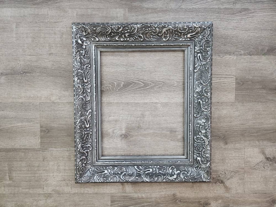 16x20 Distressed Shabby Chic Frames, Baroque Frame for Canvas