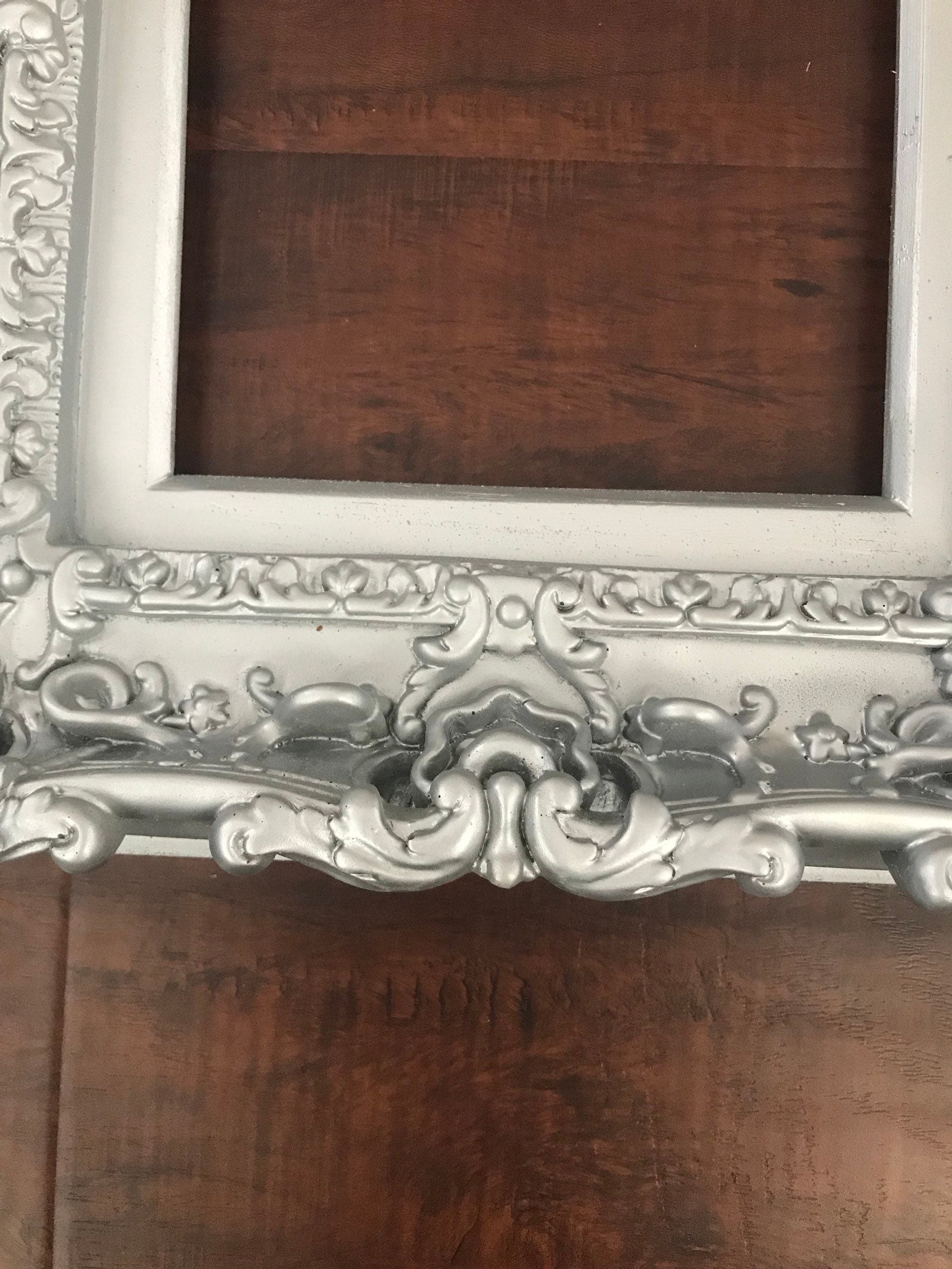 Frame It / Waban Gallery - Roma 8x8 Vintage Silver ready made