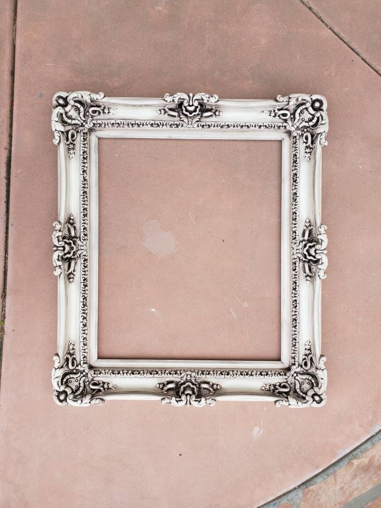 16x20 Vintage Shabby Chic Frames, Cottage Chic Mirror, Baroque Frames for  Canvas, Large Picture Frame, French Ornate Frames, Home Decor 