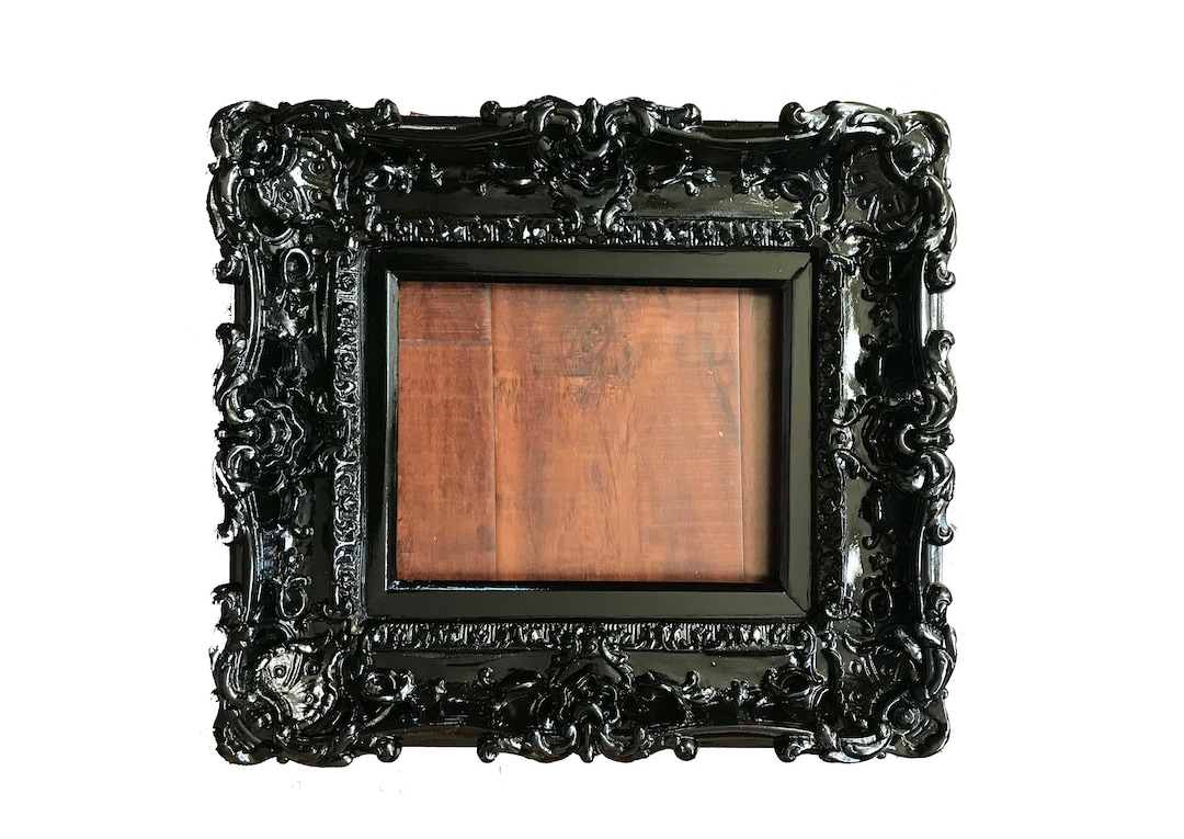 12x16 Shabby Chic Picture Frame, Decorative Baroque Wall Mirror