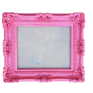 16x20 Hot Pink Ornate Picture Frame: Baroque Wall Decor