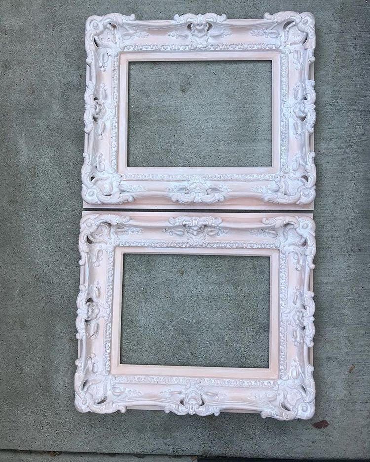 16x20 Distressed Shabby Chic Frames, Baroque Frame for Canvas, Frame for  Painting, Large Picture Frame, Ornate Vintage Frame, Wedding Frame 