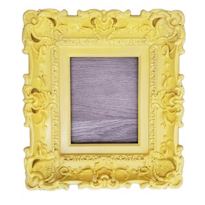 8.5x11 Gold Baroque Picture Frame: Ornate Victorian Art Wall Decor