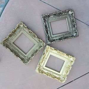 Baroque Style Picture Frame: Ornate Victorian Photo & Art Display (8.5x11 in