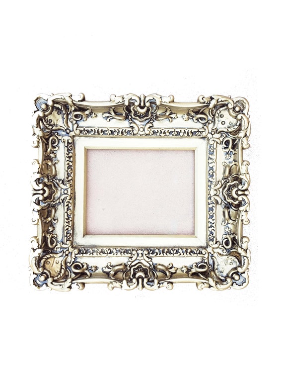 Pack of 2, 8x10 White/Beige Picture Frame with Real Glass