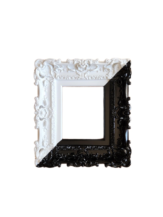 Original Ornate Cruella Style Picture Frame: Ornate Wall Art, 8x10